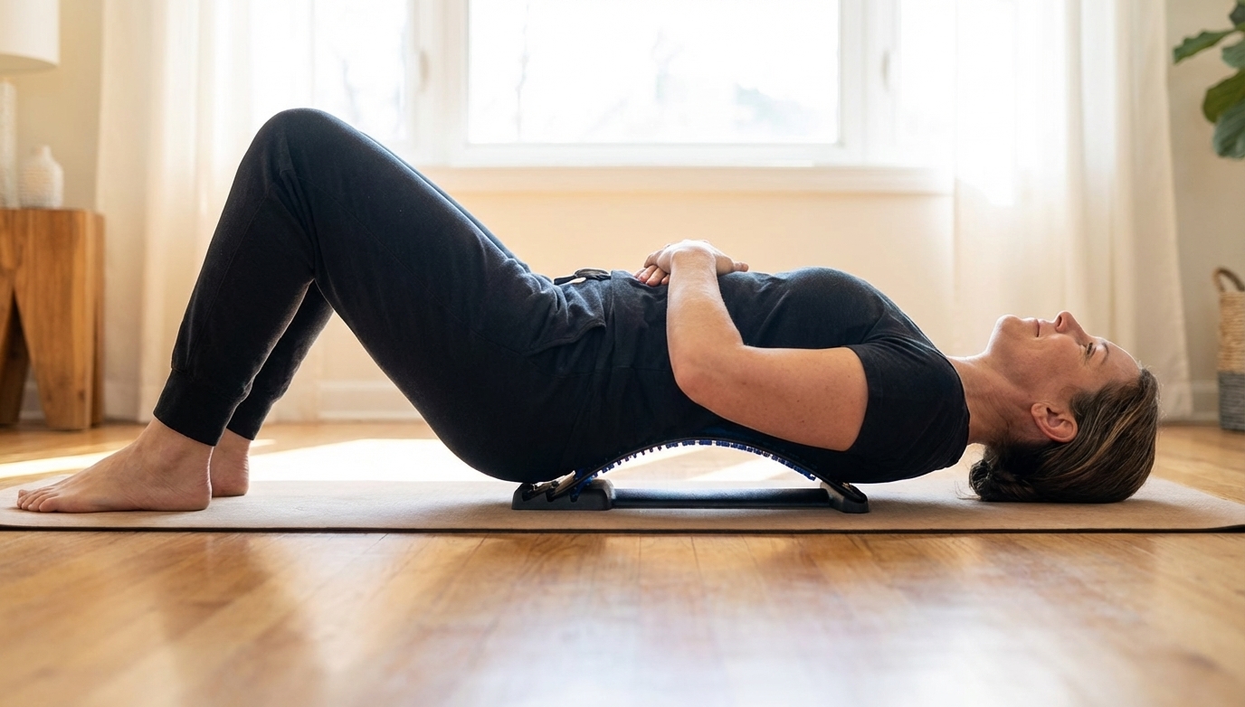 Step 2: Lie Back and Let Gravity Work